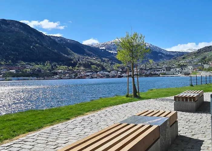 Апартаменты Moderne Cityleilighet Согндал